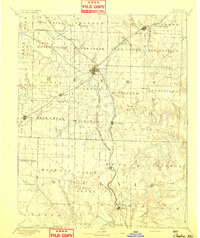 Clinton topographic map thumbnail