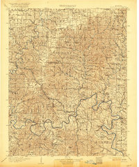 Forsyth 1907 topographic map preview