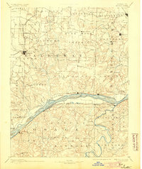 Fulton 1890 topographic map thumbnail
