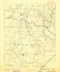 Greenfield 1886 topographic map thumbnail