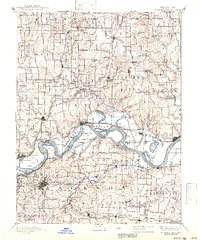 Independence 1894 topographic map preview