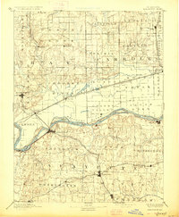 Lexington 1889 topographic map thumbnail