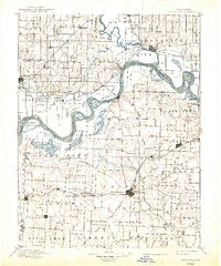 Marshall 1901 topographic map thumbnail