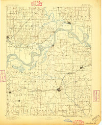 Marshall 1892 topographic map thumbnail