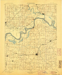 Marshall 1901 topographic map thumbnail