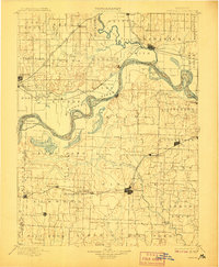 Marshall 1901 topographic map preview