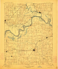 Marshall 1901 topographic map thumbnail