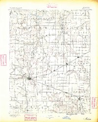 Mexico 1890 topographic map thumbnail