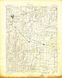 Moberly 1890 topographic map preview