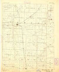 Nevada 1886 topographic map thumbnail