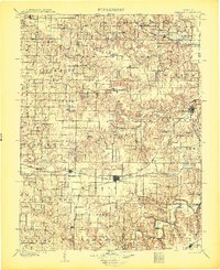 Palmyra 1903 topographic map preview