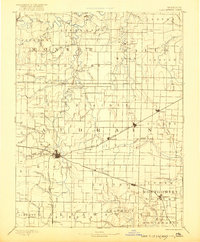 Perry 1890 topographic map preview