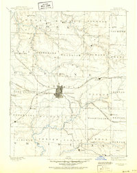 Springfield 1886 topographic map preview