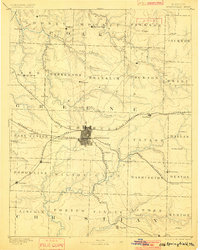 Springfield 1886 topographic map preview
