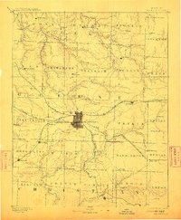 Springfield 1886 topographic map thumbnail
