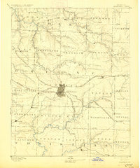 Springfield 1886 topographic map preview