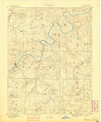 Tuscumbia 1888 topographic map thumbnail