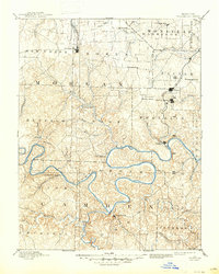 Versailles 1893 topographic map thumbnail