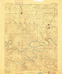 Versailles 1893 topographic map thumbnail