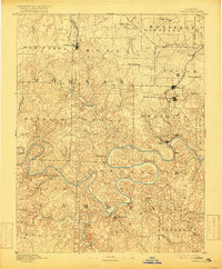 Versailles 1893 topographic map thumbnail