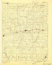 Warrensburg 1887 topographic map thumbnail