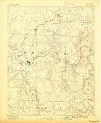 Warsaw 1887 topographic map thumbnail