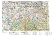 Jefferson City 1955 topographic map thumbnail
