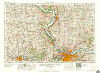 Kansas City 1960 topographic map thumbnail