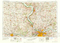 Kansas City 1960 topographic map thumbnail
