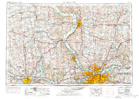 Kansas City 1956 topographic map thumbnail