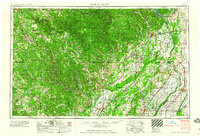Poplar Bluff 1960 topographic map thumbnail