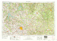 Springfield 1954 topographic map preview