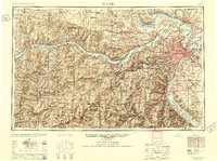 St. Louis 1949 topographic map thumbnail