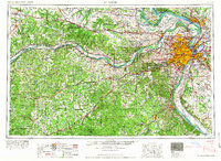St. Louis 1966 topographic map thumbnail