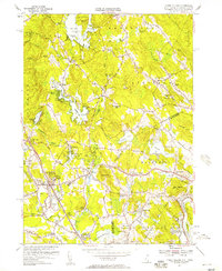 Ayers Village 1955 topographic map thumbnail
