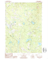 Belmont 1987 topographic map thumbnail