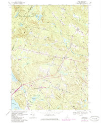 Candia 1969 topographic map thumbnail