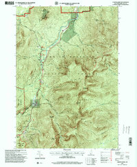 Carter Dome 1995 topographic map thumbnail