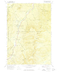 Carter Dome 1970 topographic map thumbnail