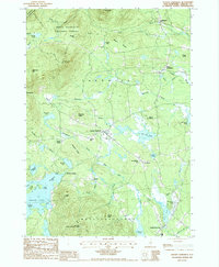 Center Sandwich 1987 topographic map thumbnail