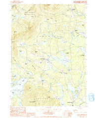 Center Sandwich 1987 topographic map thumbnail