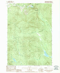 Dixville Notch 1988 topographic map thumbnail