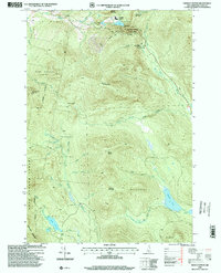 Dixville Notch 1996 topographic map thumbnail