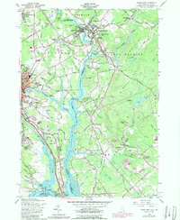 Dover East 1956 topographic map thumbnail