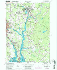 Dover East 1956 topographic map thumbnail