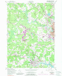 Dover West 1956 topographic map thumbnail