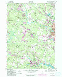 Dover West 1956 topographic map preview