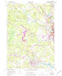 Dover West 1956 topographic map preview