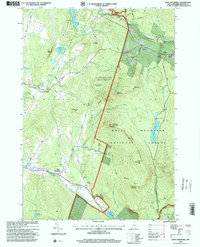 East Haverhill 1995 topographic map thumbnail