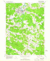 Exeter 1950 topographic map thumbnail